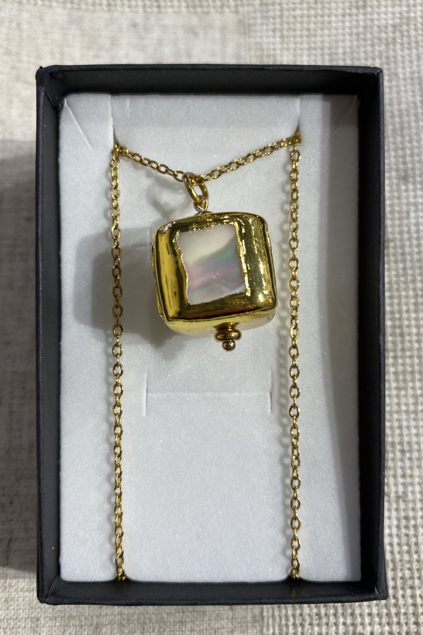 zaKOHANA_jewelry Ланцюжок зол. перлина