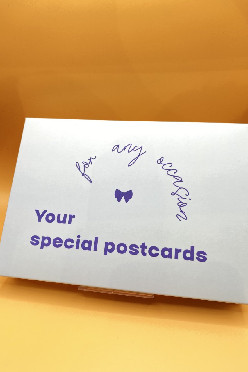 Авторська поліграфія "Your special postcards
for any occasion"